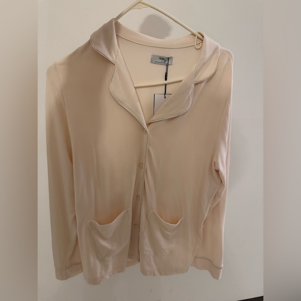Knix Cream pajamas